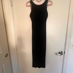Elegant Black Sleeveless Dress